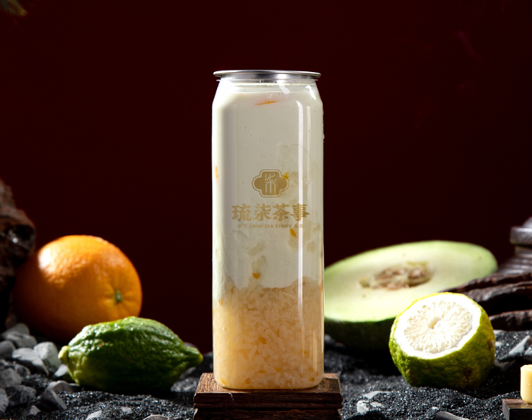 香橙糯米酸奶